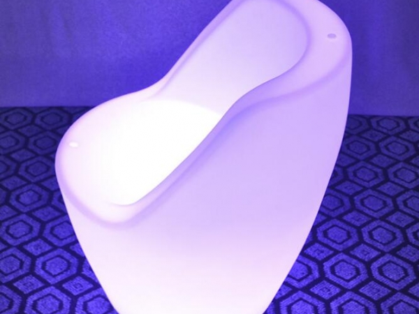 LED lighting sofa chair in bars and entertainment places
