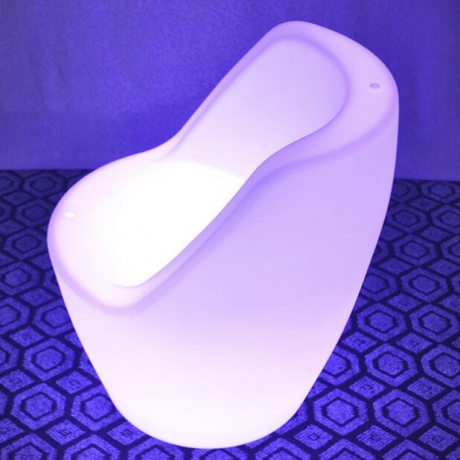 LED lighting sofa chair in bars and entertainment places