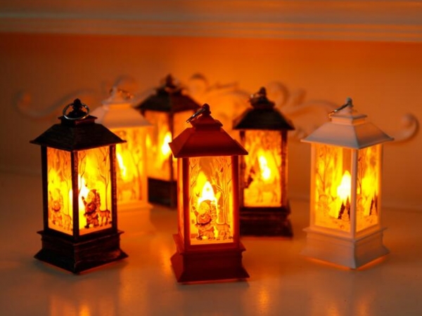 Christmas handheld LED light lantern lamp
