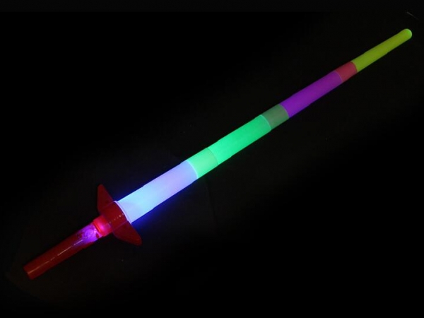 LED lighting telescopic sword scalable light stick