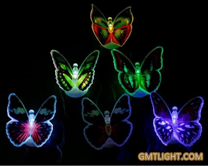 lighting simulation butterfly for decoration