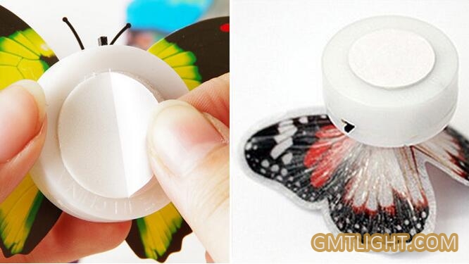lighting simulation butterfly for decoration