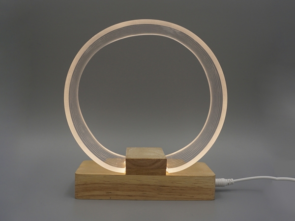 ​Circle shape Nordic LED night light with soft light ( ML-051)