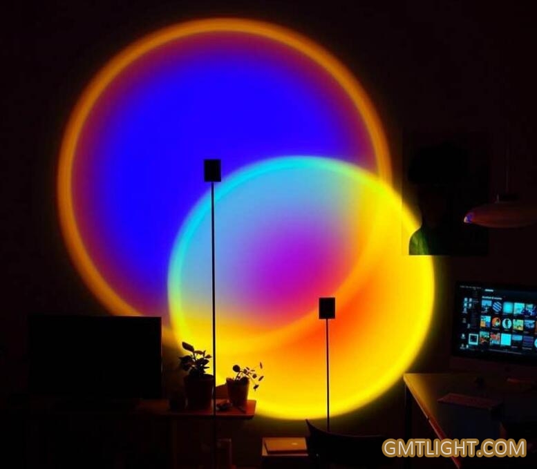 light projection background atmosphere lamp