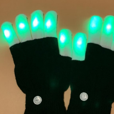 LED luminous gloves flashing gloves glow gloves