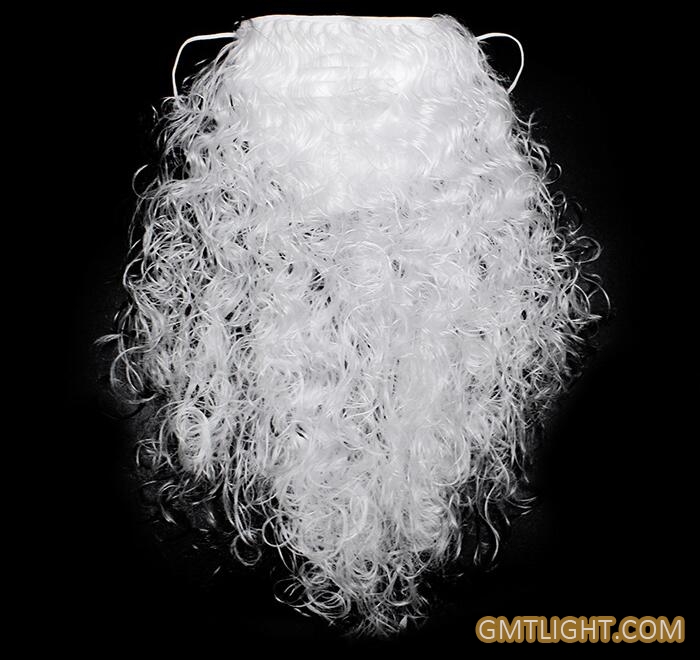 santas white long beard
