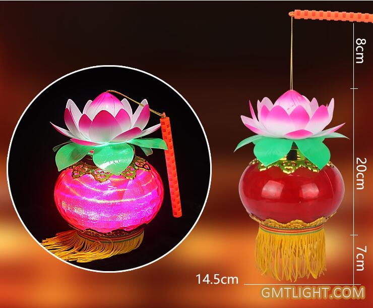 prosperous times portable lotus lantern