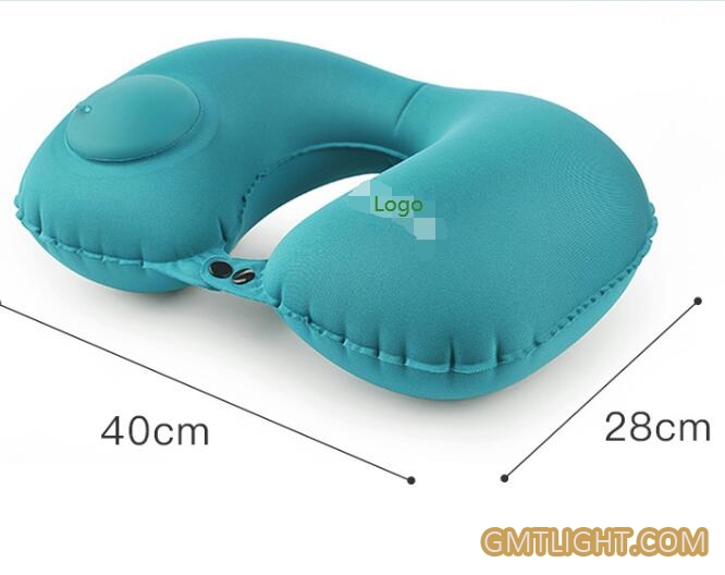 portable inflatable u shaped pillow for travel