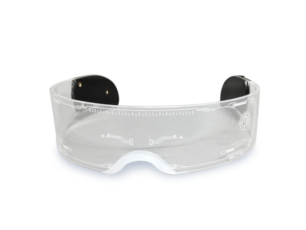 Technical shape acrylic science fiction eyeshade toy (No.LFG-600)