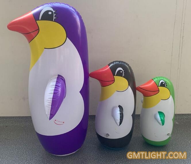 inflatable penguin tumbler