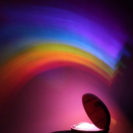 Aurora Borealis projection lamp