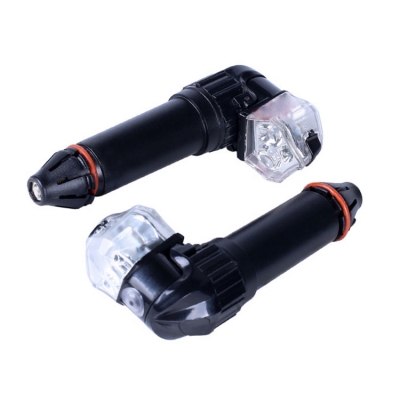 Night riding safety signal light on handle pair packed each (10 pairs/ctn)