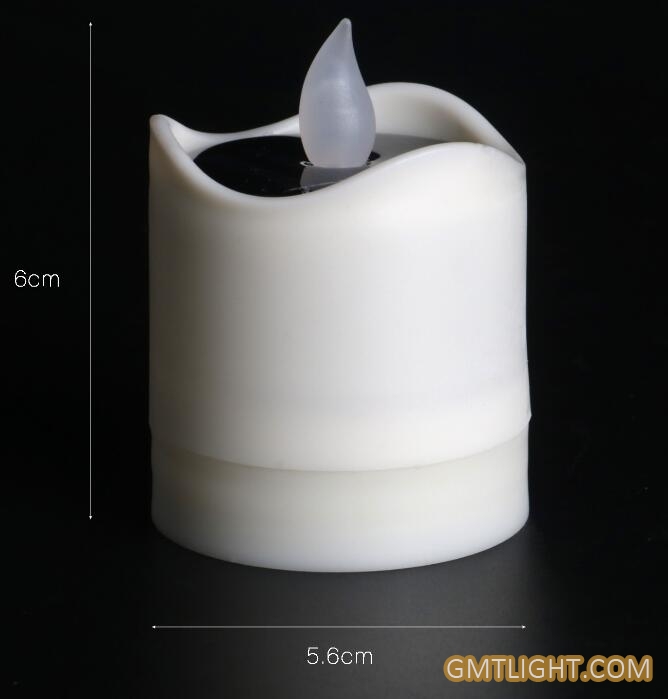 solar rechargeable candle