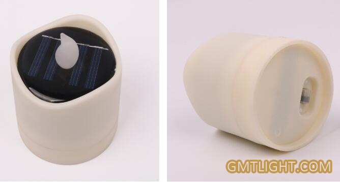 solar rechargeable candle
