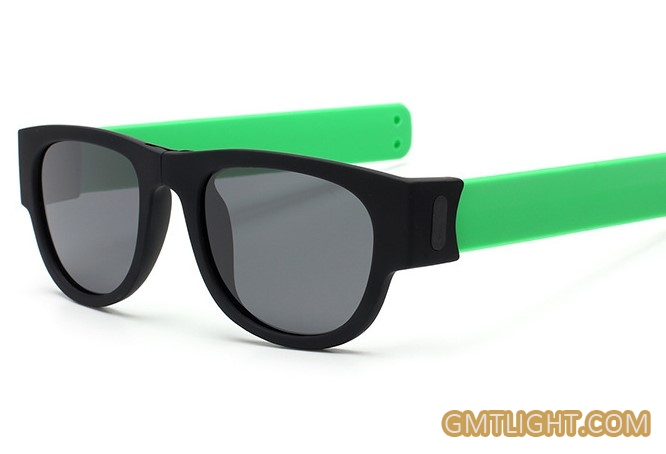 sunglasses with crimpable legs
