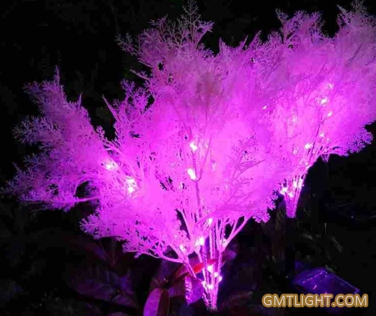 solar artificial chinese pine light