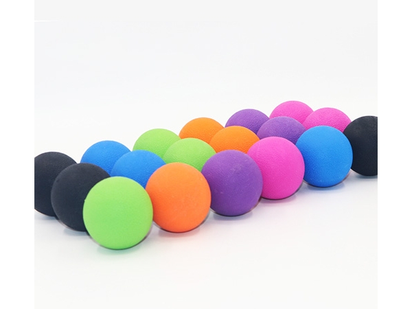 Single ball rubber massage yoga sport exercise ball (No.YSR-004A)