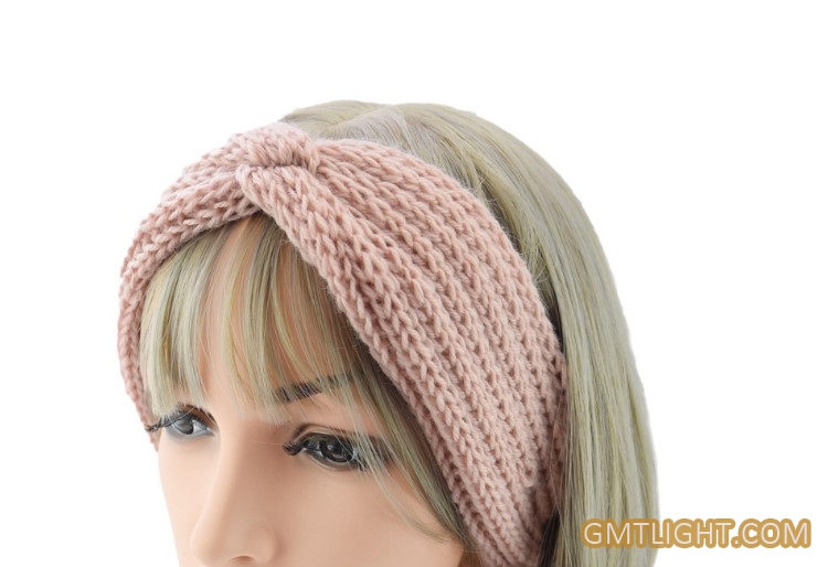 knitted sports headband