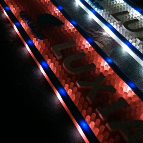 customizable 2D logo LED lighting and luminous bar mat