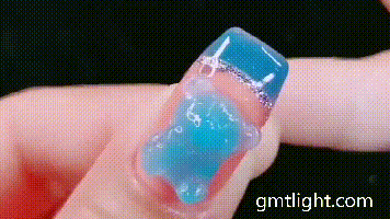 luminous powder for nail make up