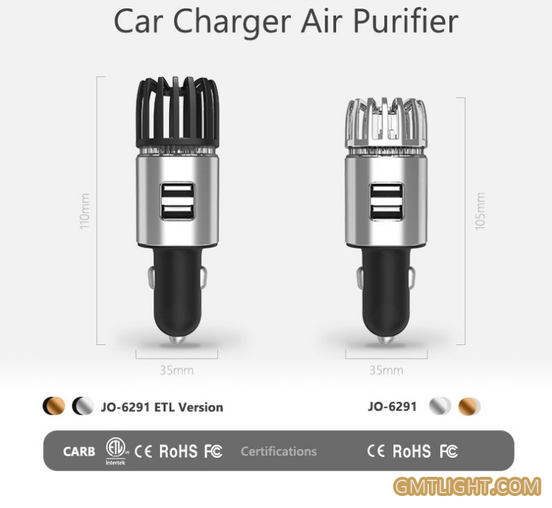 anion air purifier for automobile
