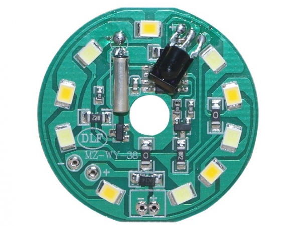Circuit board system with remote control, light and vibration switch