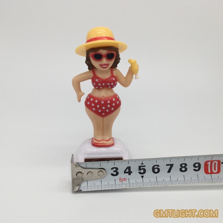 solar dancing bikini girl