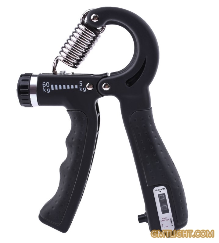 countable and adjustable hand grip device