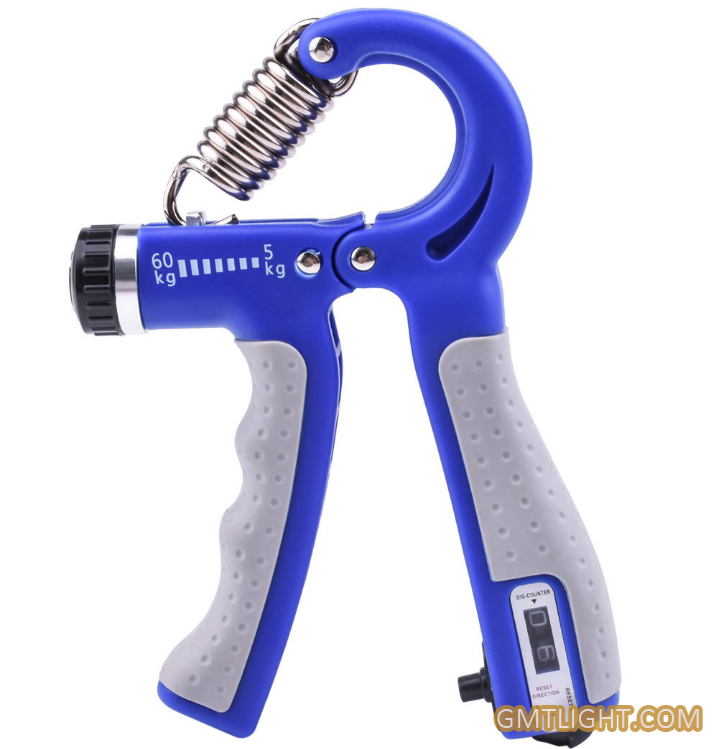 countable and adjustable hand grip device
