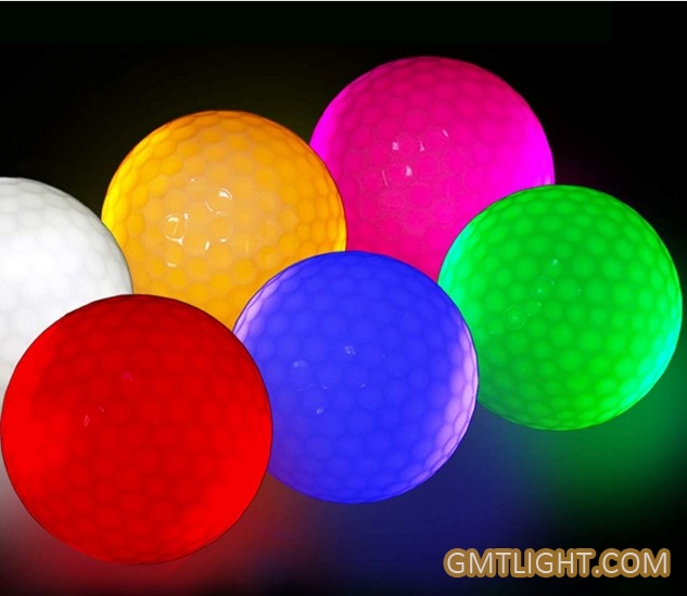 luminous golf night practice ball
