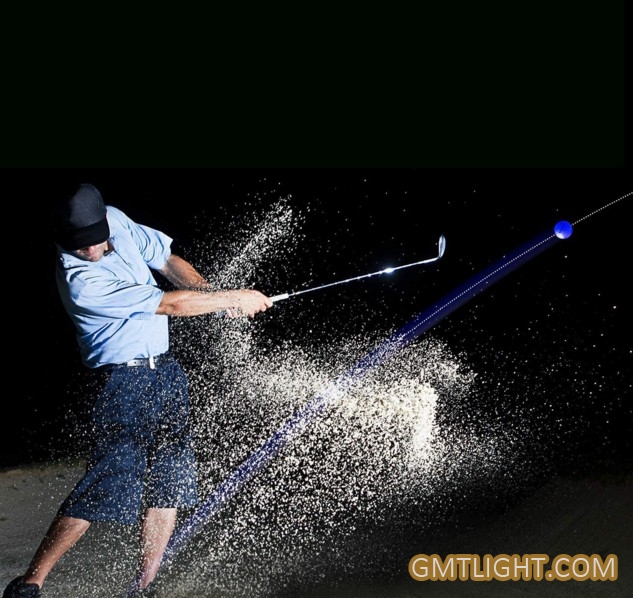 luminous golf night practice ball