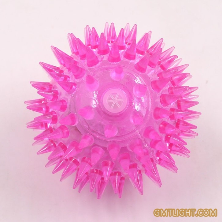 toys light emitting sound toothed flash ball