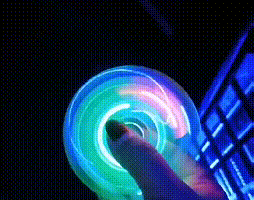 fingertip crystal top light