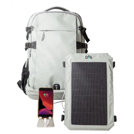 Factory direct supply business backpack with solar charging
