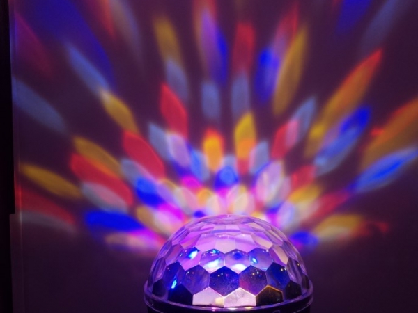 voice control flash magic disco ball lamp