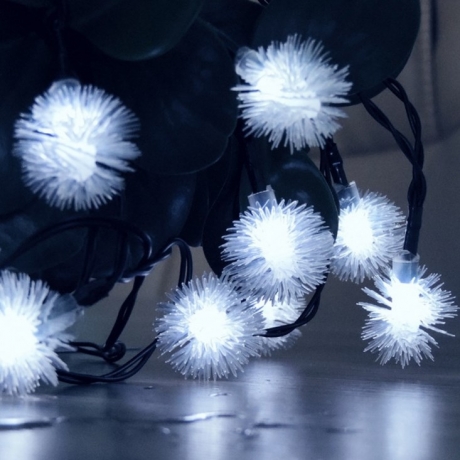 Solar dandelion hairball lamp for garden nightscape decoration