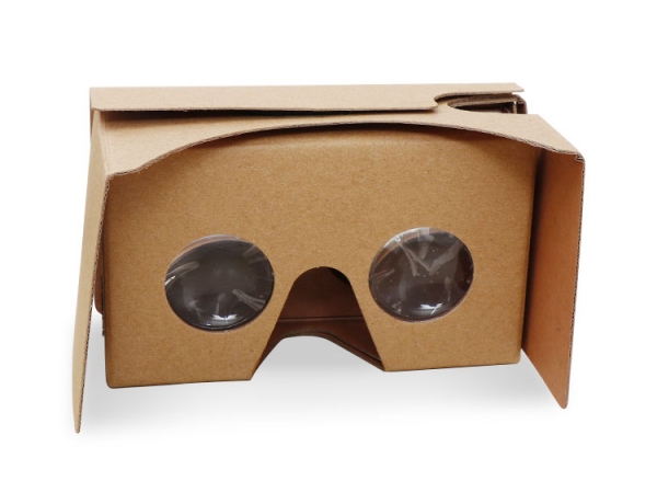 Paperboard folded mini size LOGO printing 3D effect VR glasses (No.VR-S01)