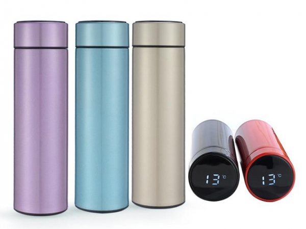 304 stainless steel digital temperature display thermos cup