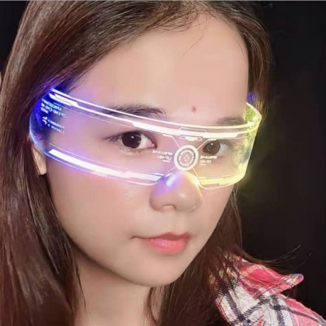 LED technology style luminous glasses light for Party