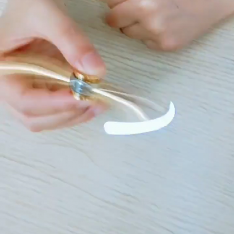Gift selection multifunctional finger top gyro lamp spinning ballpoint pen