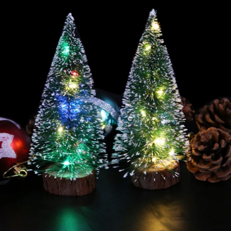 Desktop Mini LED luminous light Christmas tree