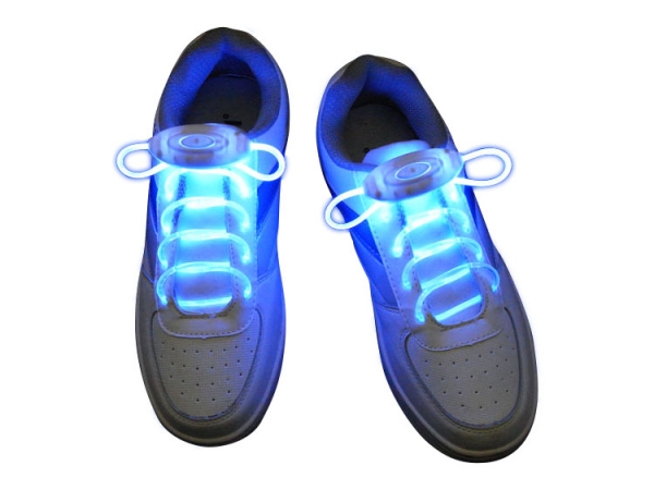 EL light effect LED fiber optic flashing shoes decorative light up shoelace (No.ELS-02)