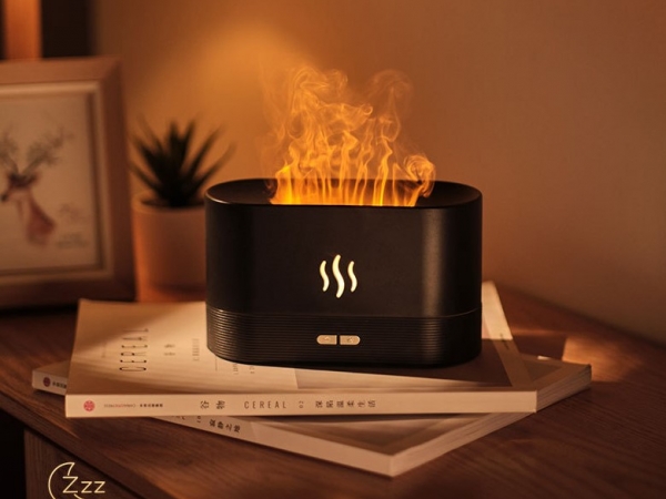 Aromatherapy Humidifier for flame visual effect