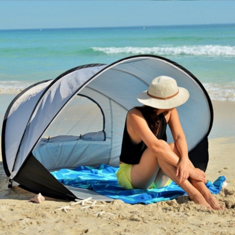 A portable quick opening tent that can be used for advertising