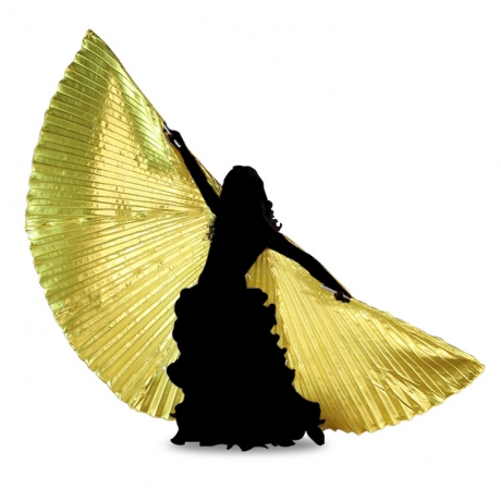 Multiple colors kids dancing performance props washable children belly dancing wing (No.YC-003P)