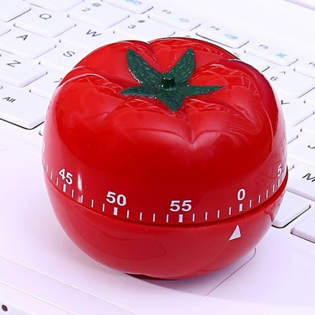 Tomato appearance large mechanical timer