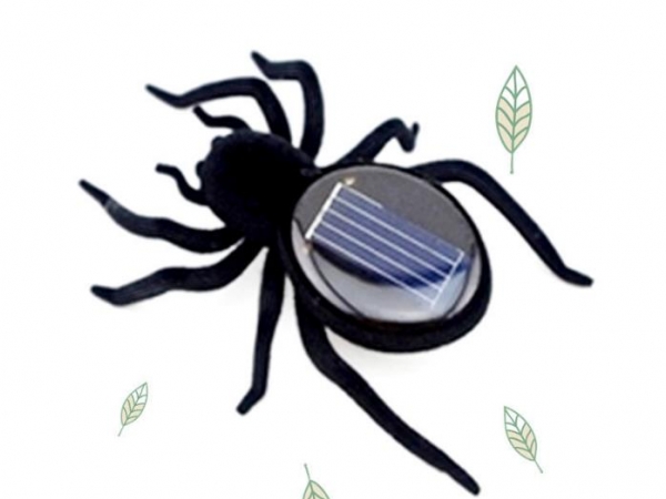 Solar direct powered moving insect or small animal games