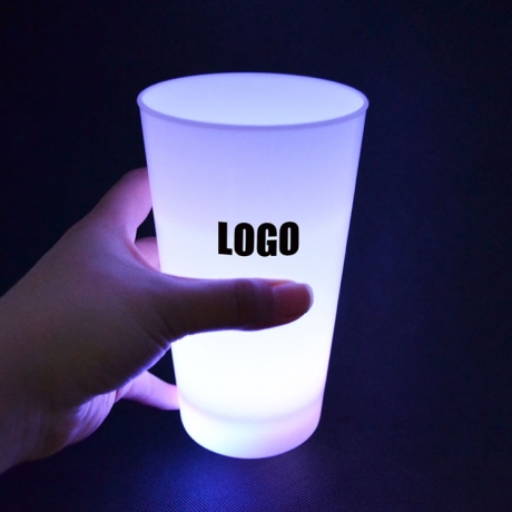 Colorful LED flashing color changing food grade material drinking cup (No.GFE-0801)