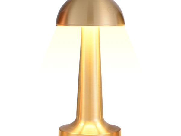 Mushroom lampshade metal electroplate night club table decorative lamp (No.ML-A11)
