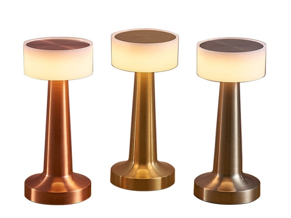 Light ring shape metal material light mode adjustable pub table decorative lamp (No.ML-A13)